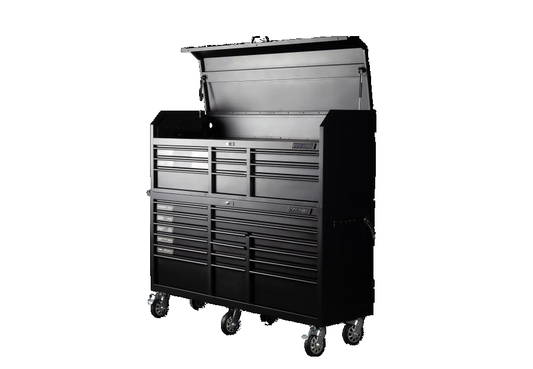68" 6 Drawer Tool Chest + 16 Drawer Roller Cabinet Combo