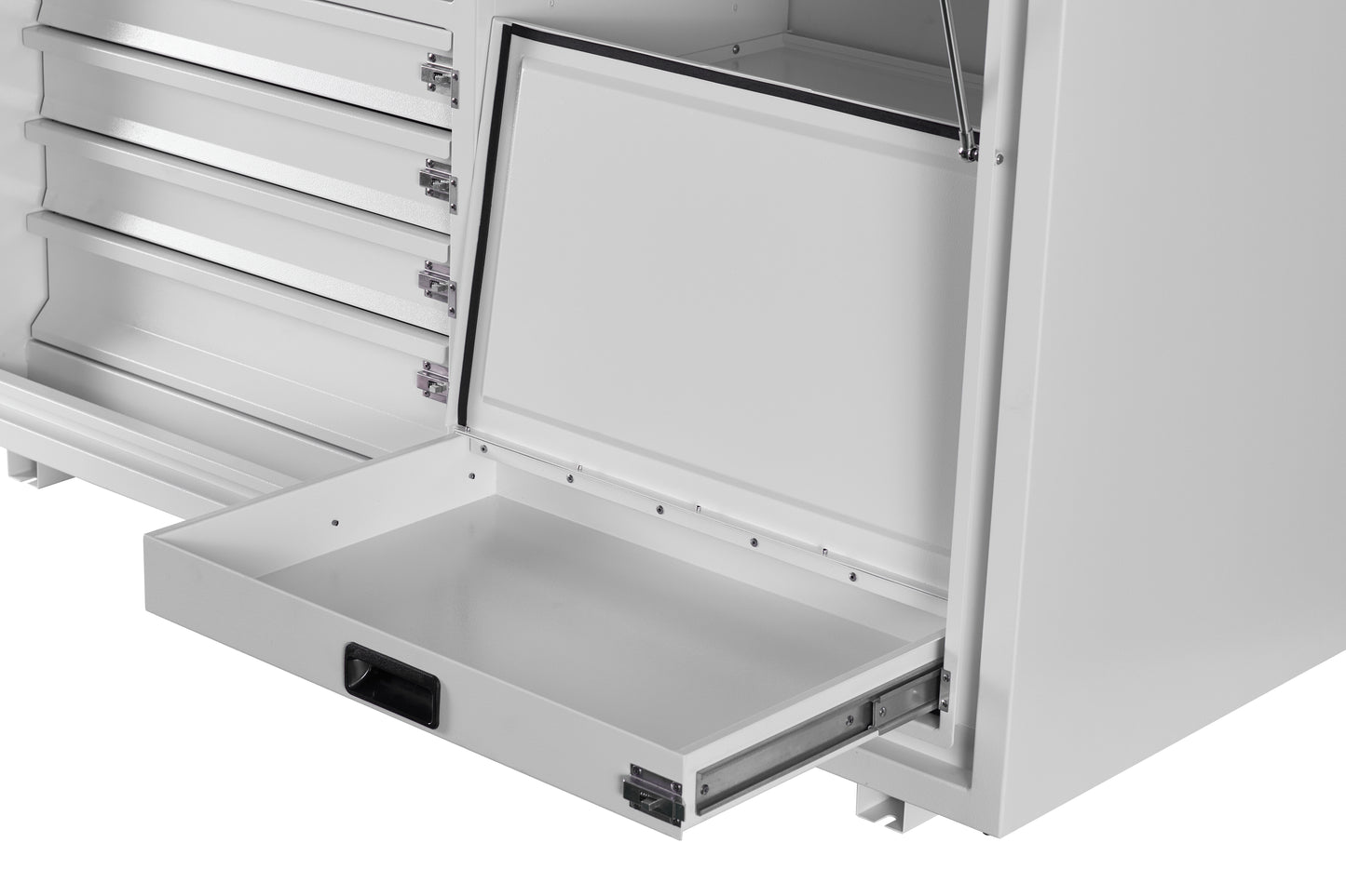 1400 Series - SQUARE FRONT, 4 DRAWERS & 5 SHELVES