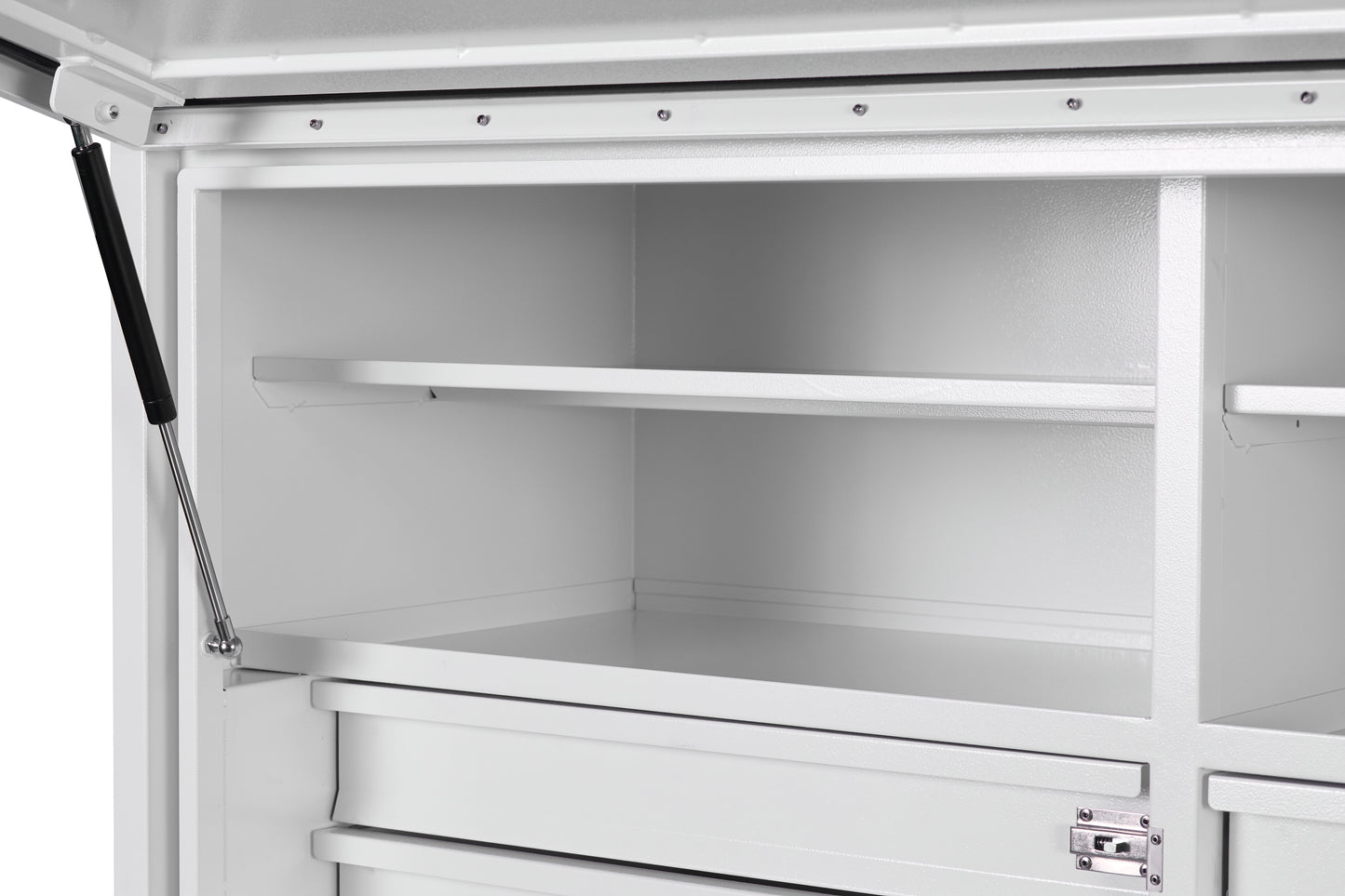 1400 Series - SQUARE FRONT, 8 DRAWERS & 4 SHELVES