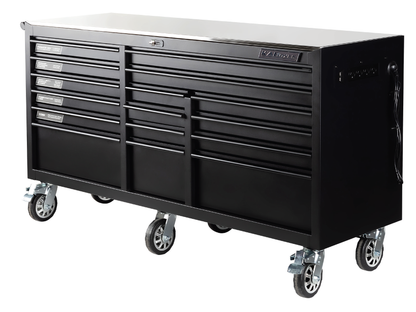 68" 6 Drawer Tool Chest + 16 Drawer Roller Cabinet Combo