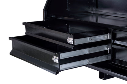 1360 Aluminium Series - 4 DRAWERS (2 Side By Side) & 2 SHELVES