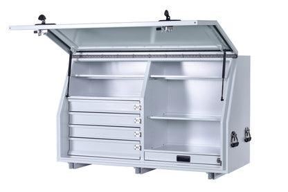 1360 Aluminium Series - 4 DRAWERS & 5 SHELVES