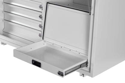 1400 Series - SQUARE FRONT, 4 DRAWERS & 5 SHELVES