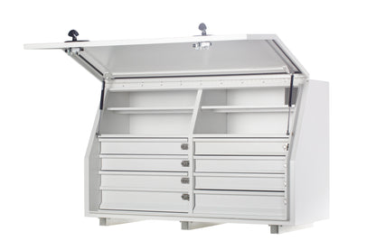 1360 Series - 8 DRAWERS & 4 SHELVES